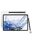 SAMSUNG Galaxy Tab S8+ leasen, X800N 256GB WiFi silver